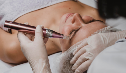 Neurotoxin treatment being administered
