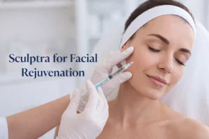 Sculptra facial rejuvenation injection treatment for smoother youthful skin